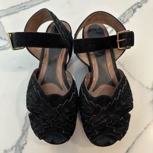 Marni Suede Platform Sandals